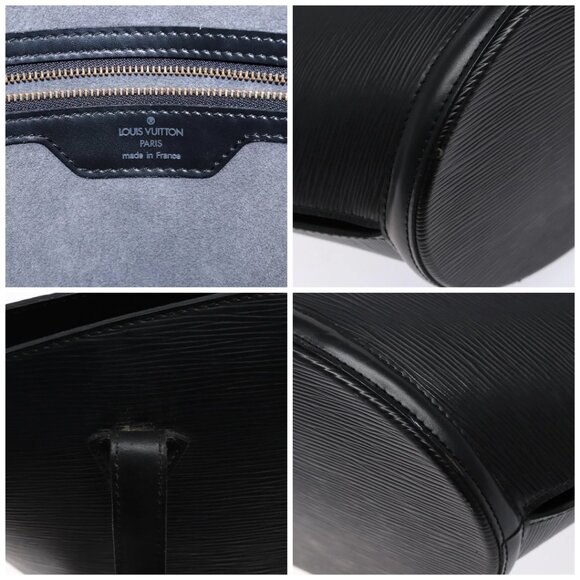 LOUIS VUITTON Epi Saint Jacques Shopping Shoulder Bag Black M - Picture 12 of 14